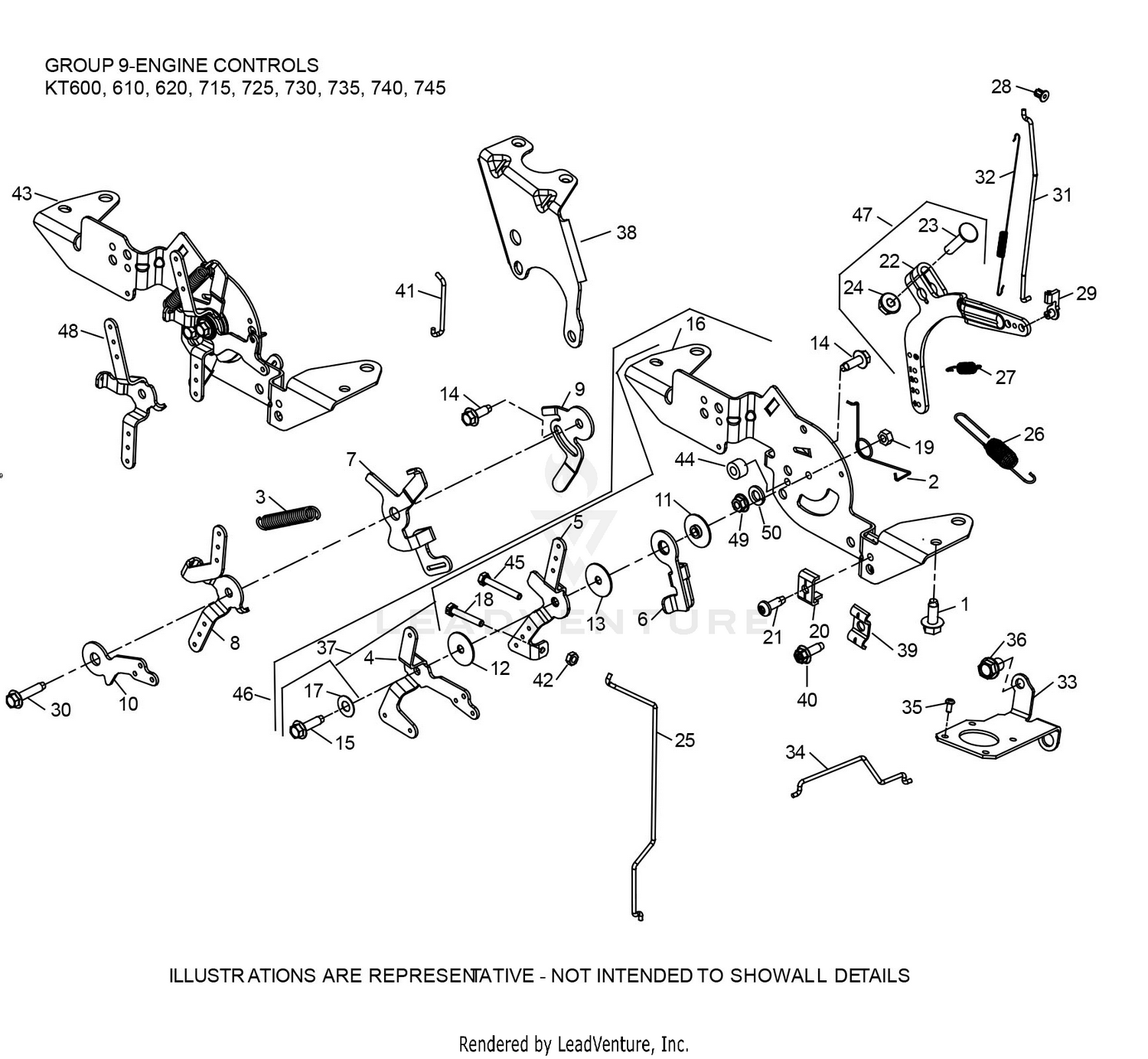 KT735-3104 Engine Controls