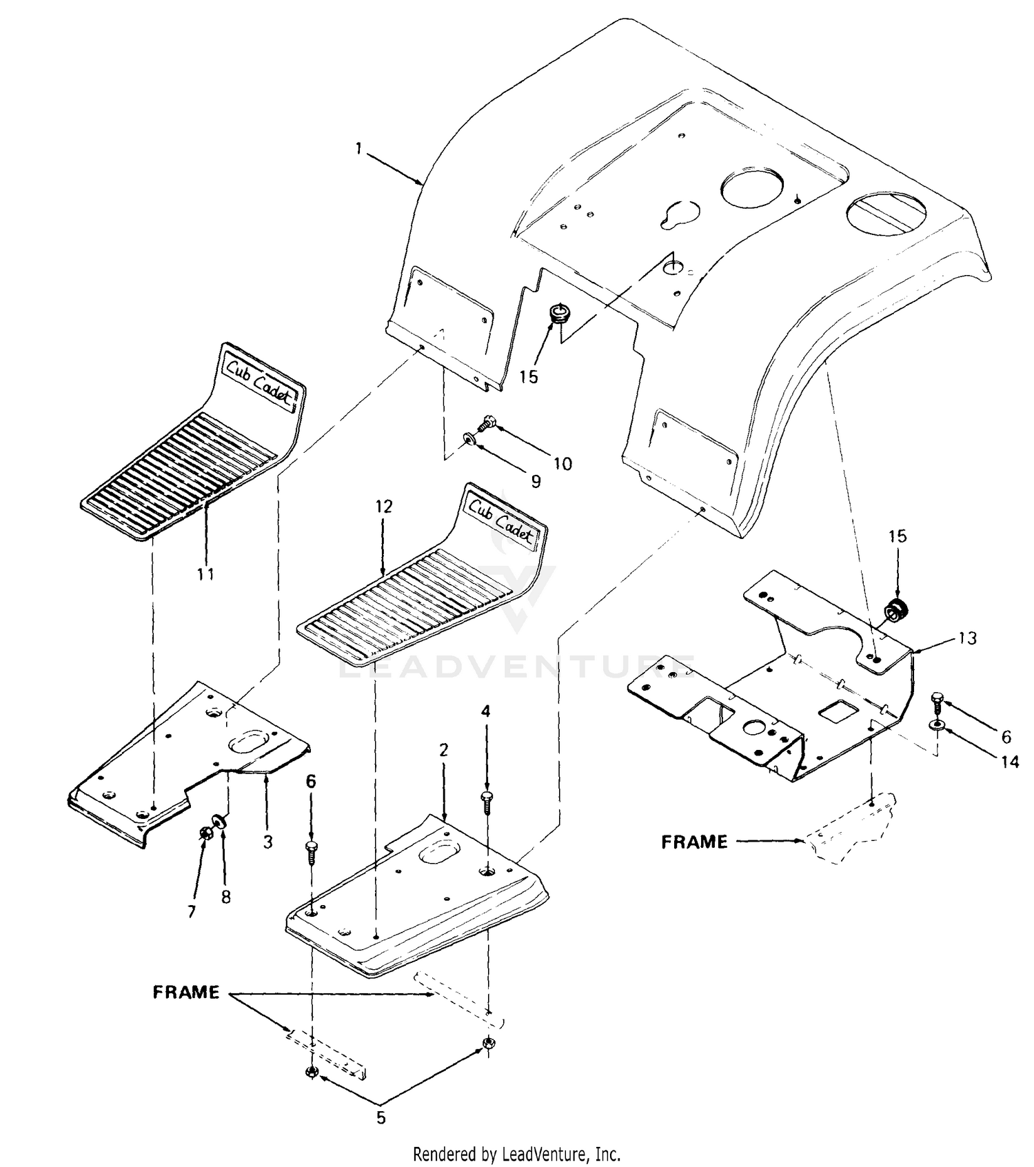 Fenders And Foot Rest