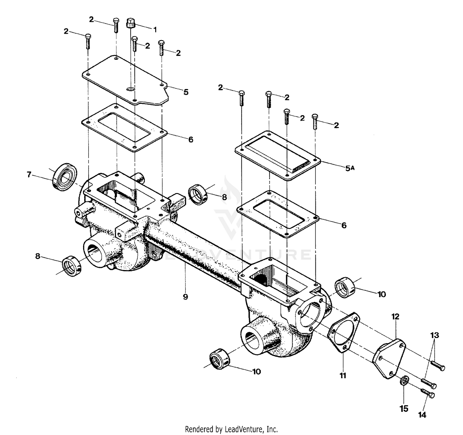 Transmission Housing, Covers, Seals, Gaskets And Plug