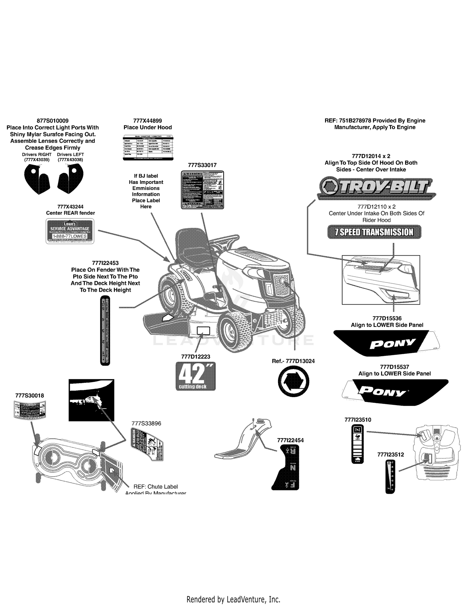 Assembly diagram