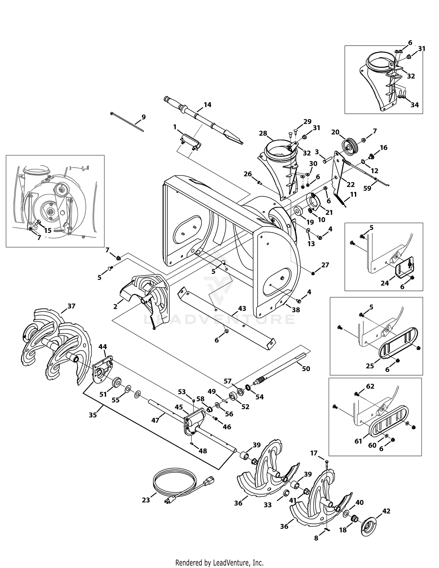 Auger & Auger Housing