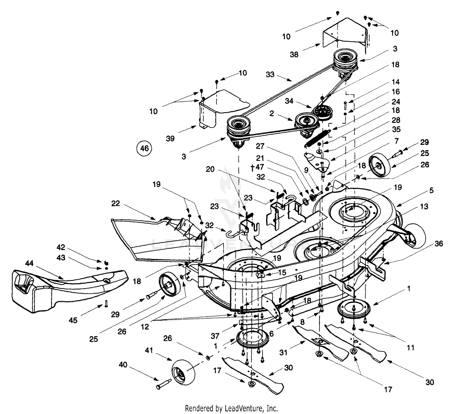 Deck Assembly H