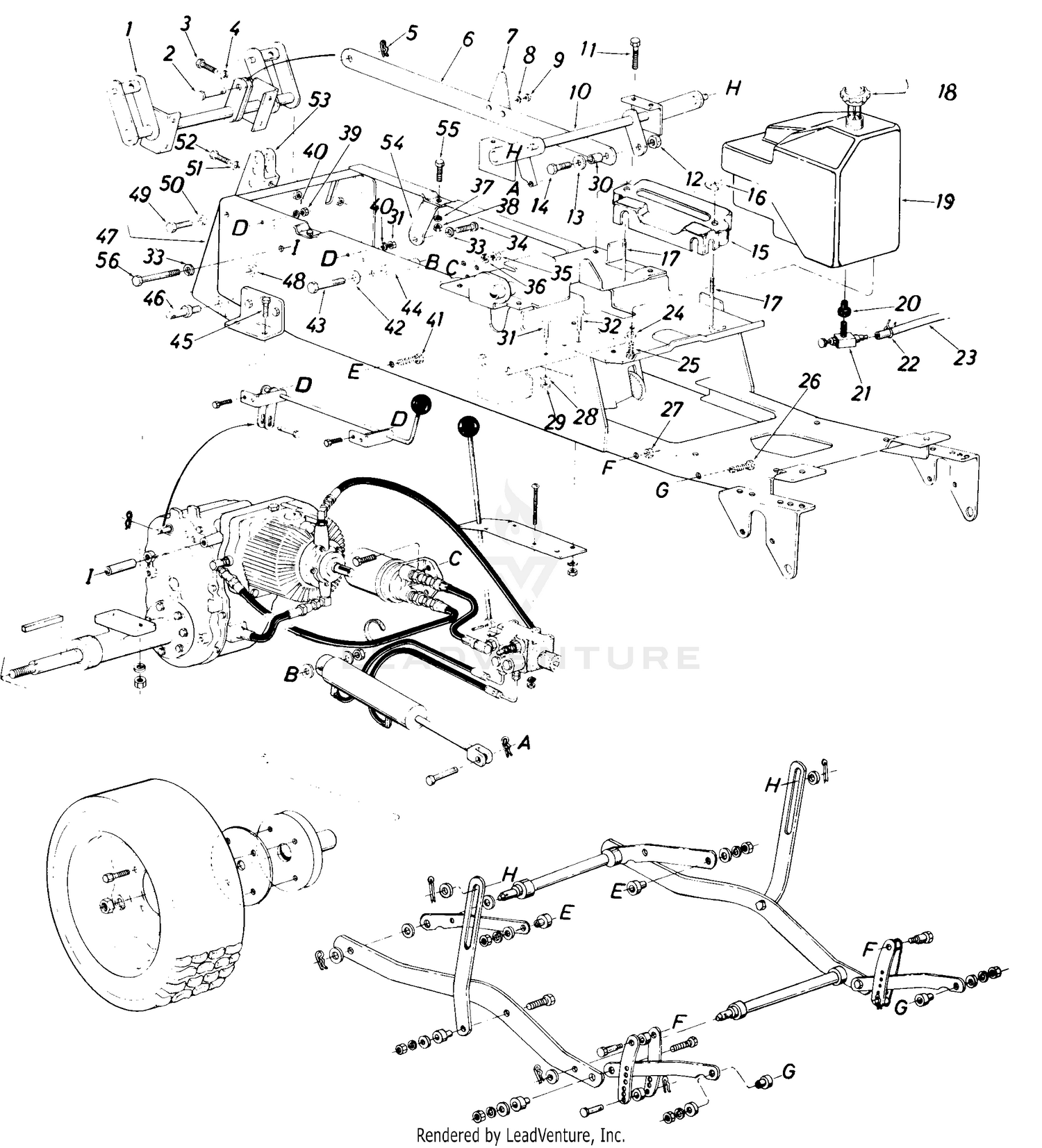 Ranch king discount riding mower parts
