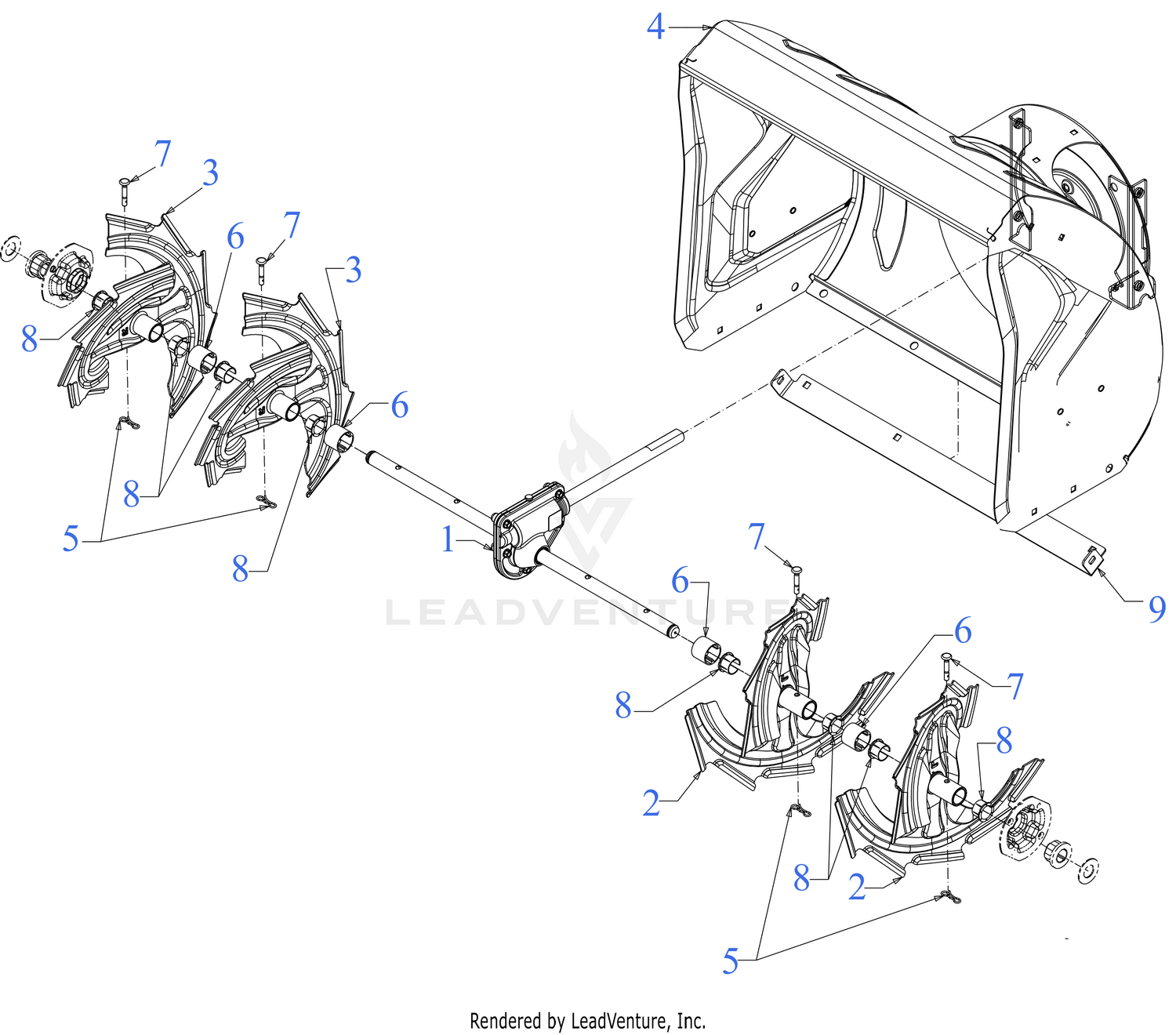 Auger Housing