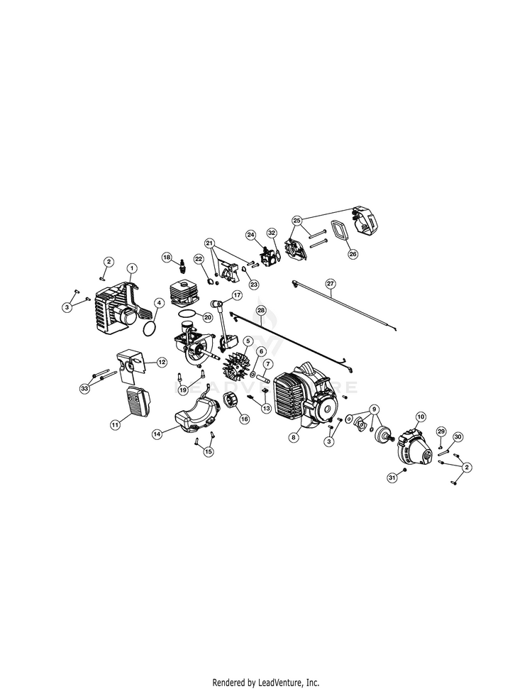 Yard Machines Y2500 41BD25CC900 Gas String Trimmer Partswarehouse