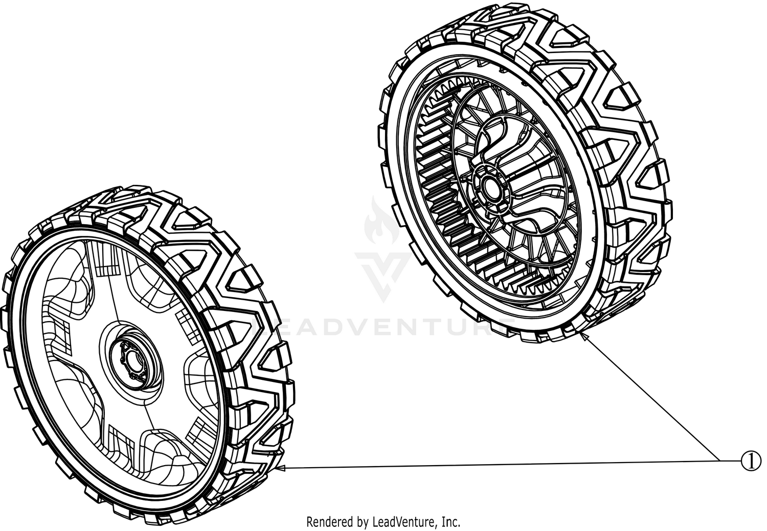 Cub Cadet SC 300 hw 12ABB22J756 2016 Front Wheels