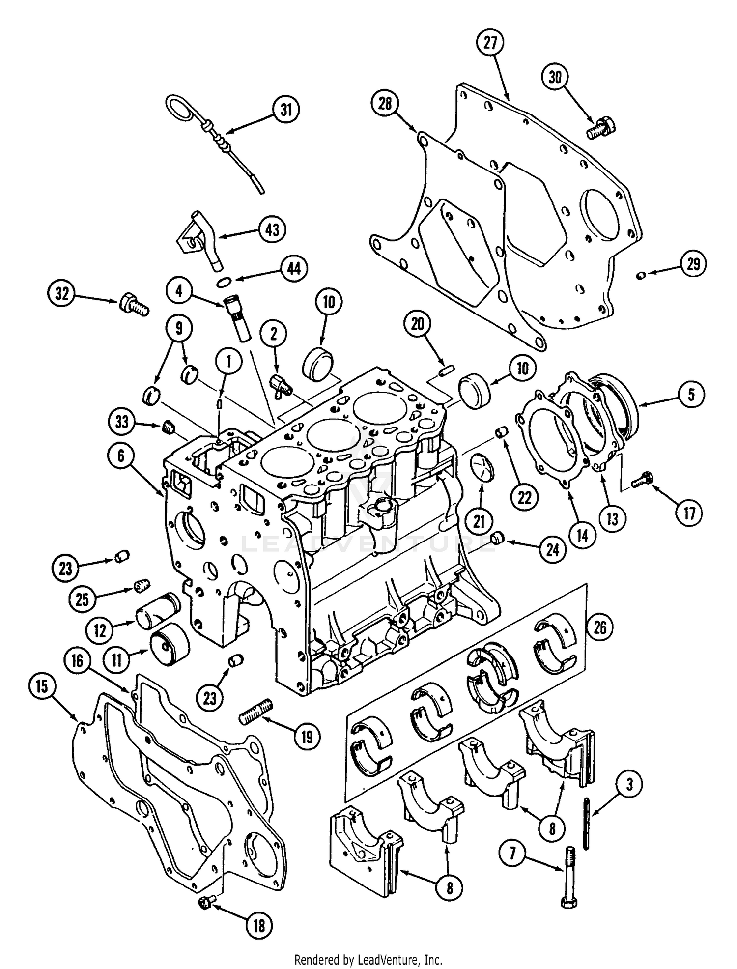 Crankcase - 19HP