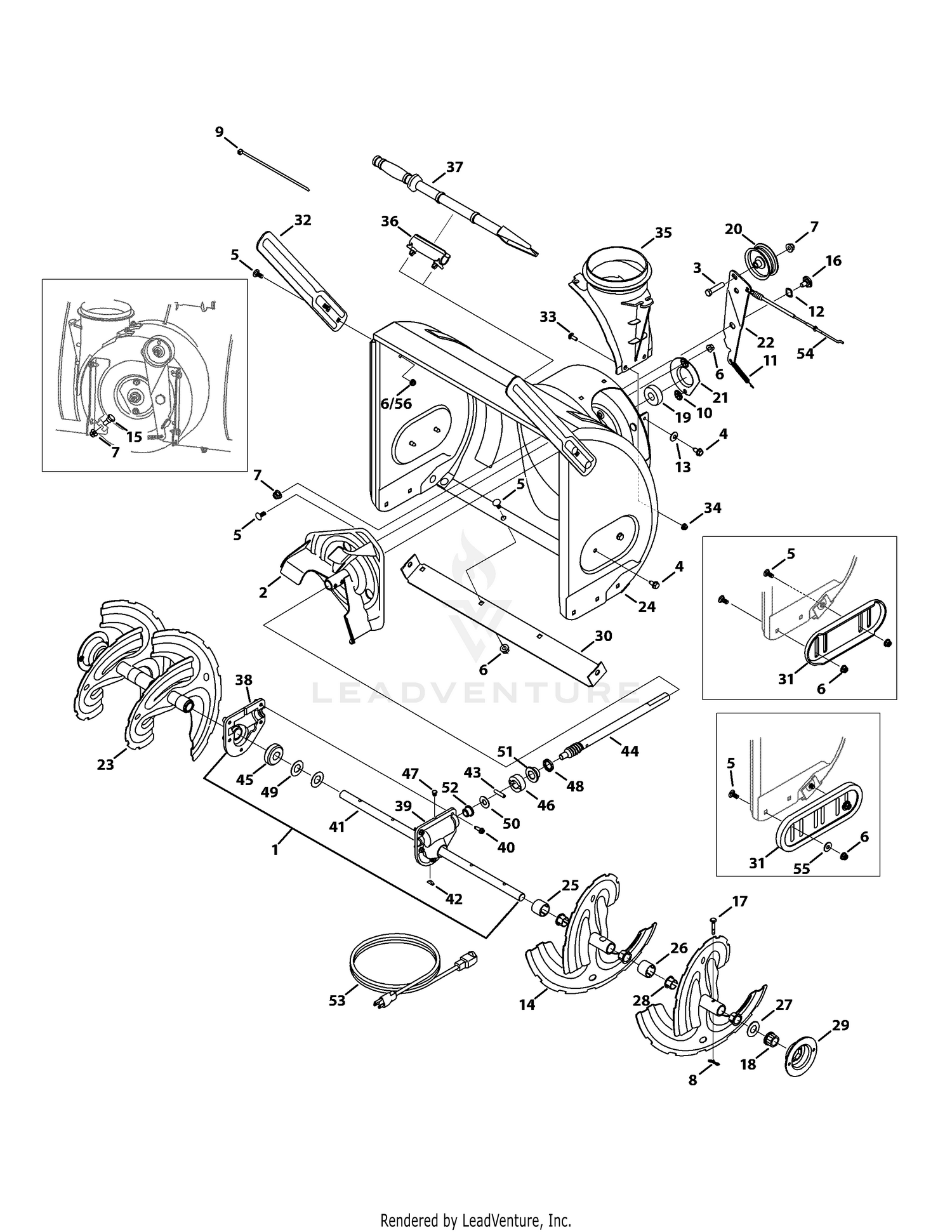 Auger & Auger Housing