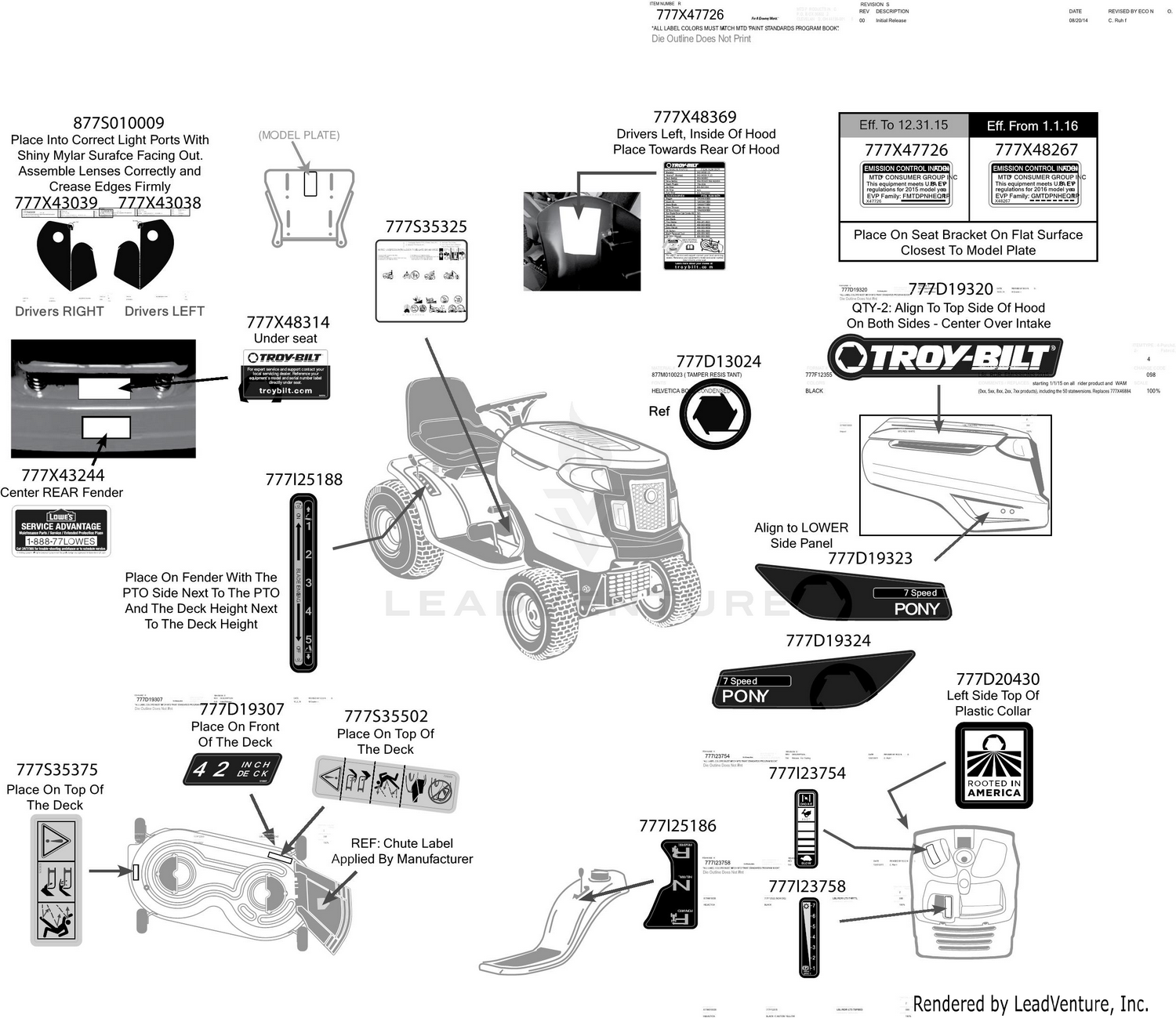 Assembly diagram