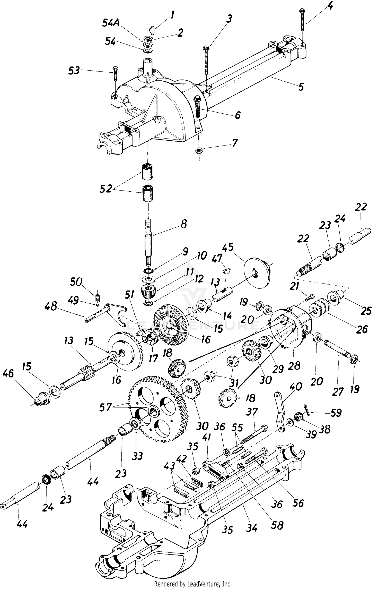 Single Speed Transaxle