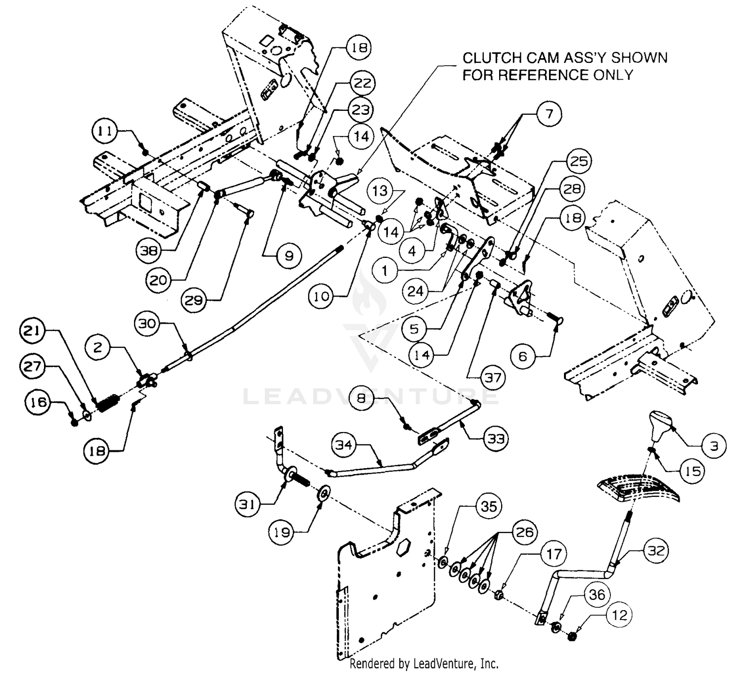 Cub Cadet 2185 Tractor S N 326 006 389 000 1I017G 1I310G 136