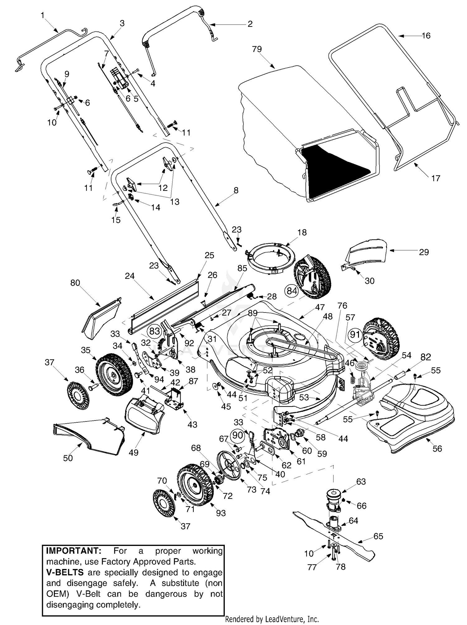 Assembly diagram