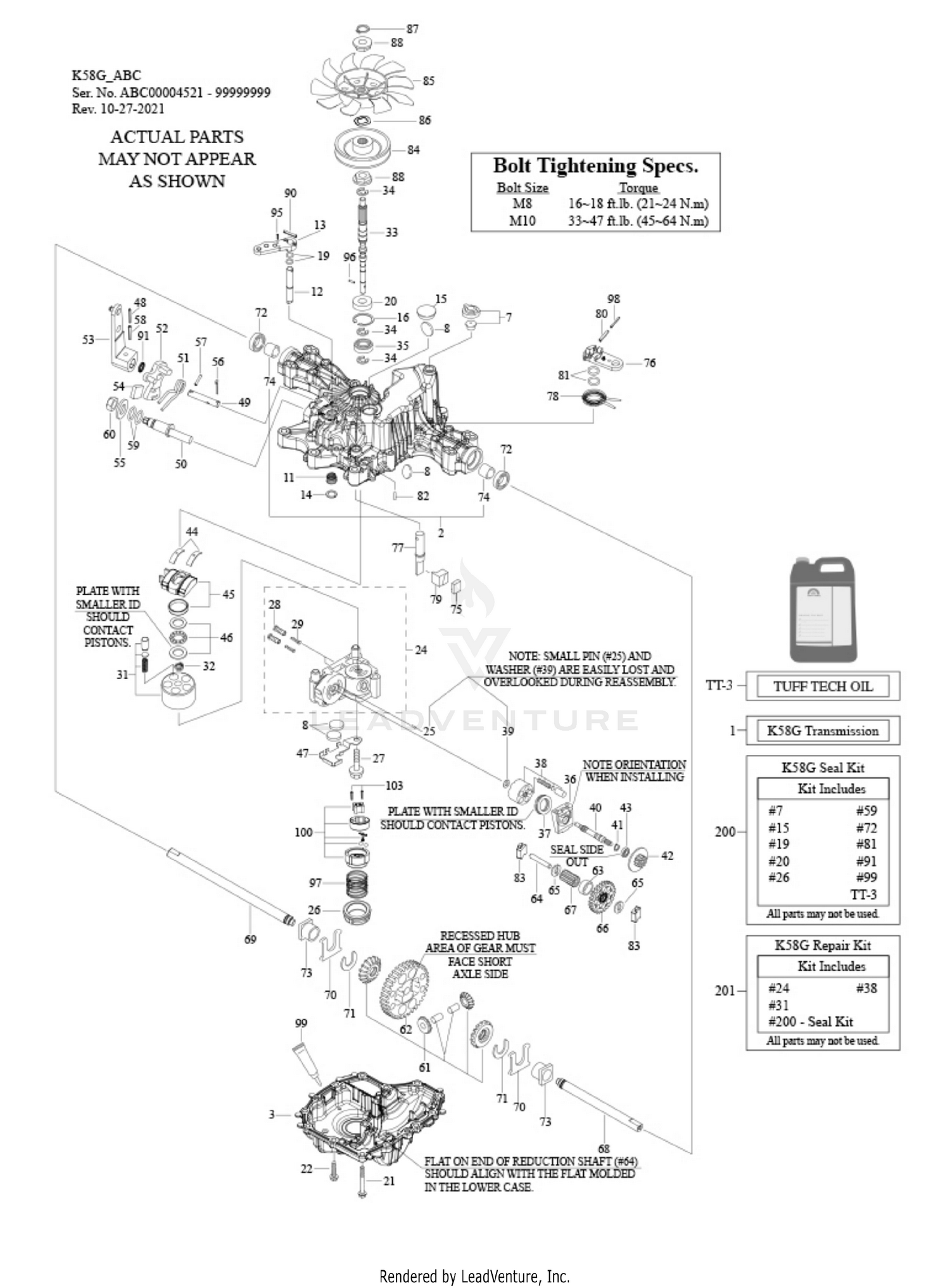 Assembly diagram