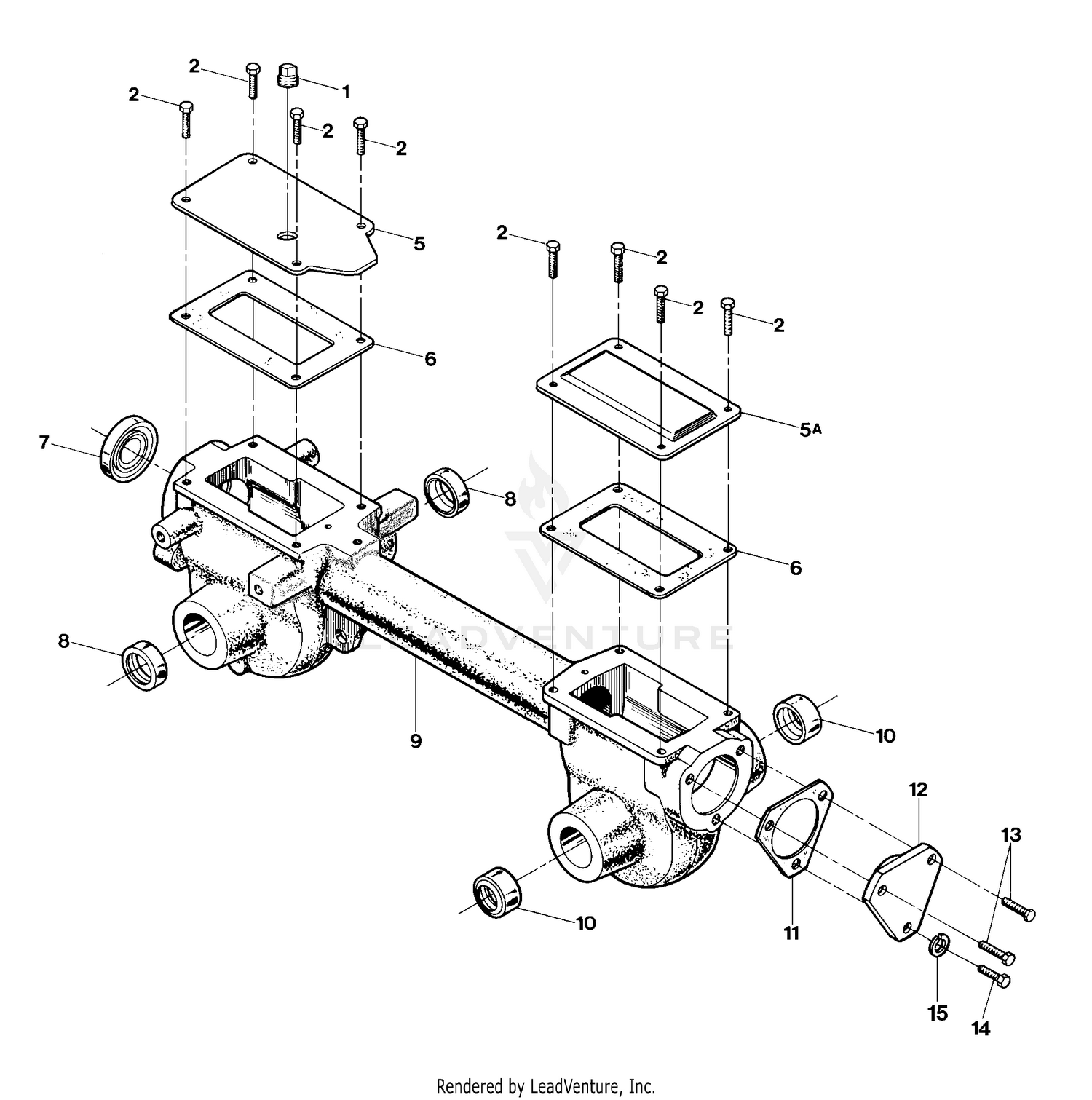 Transmission Housing, Covers, Seals, Gaskets And Plug