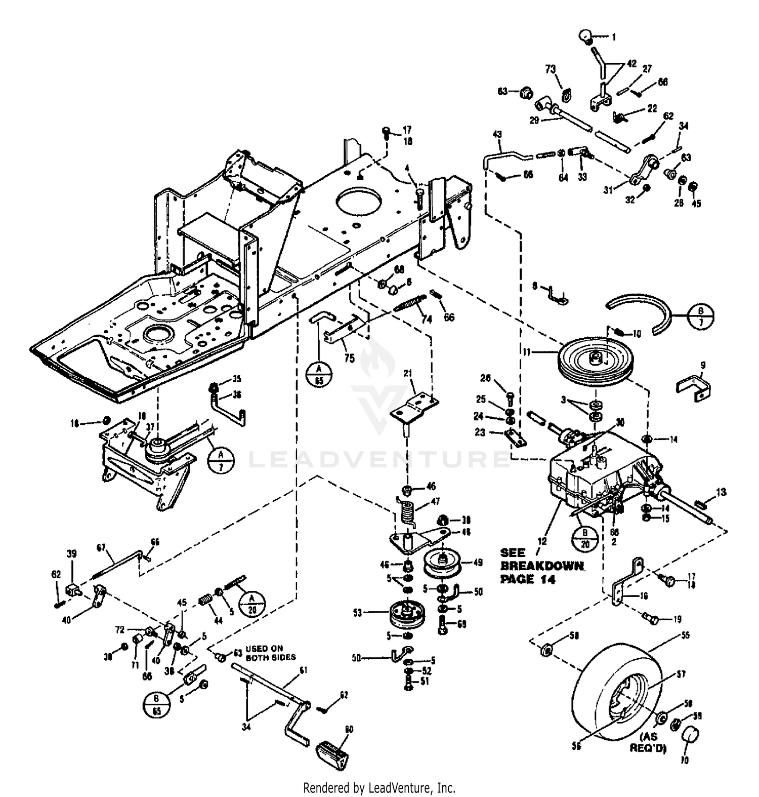 BRAKE & CLUTCH ASSEMBLY