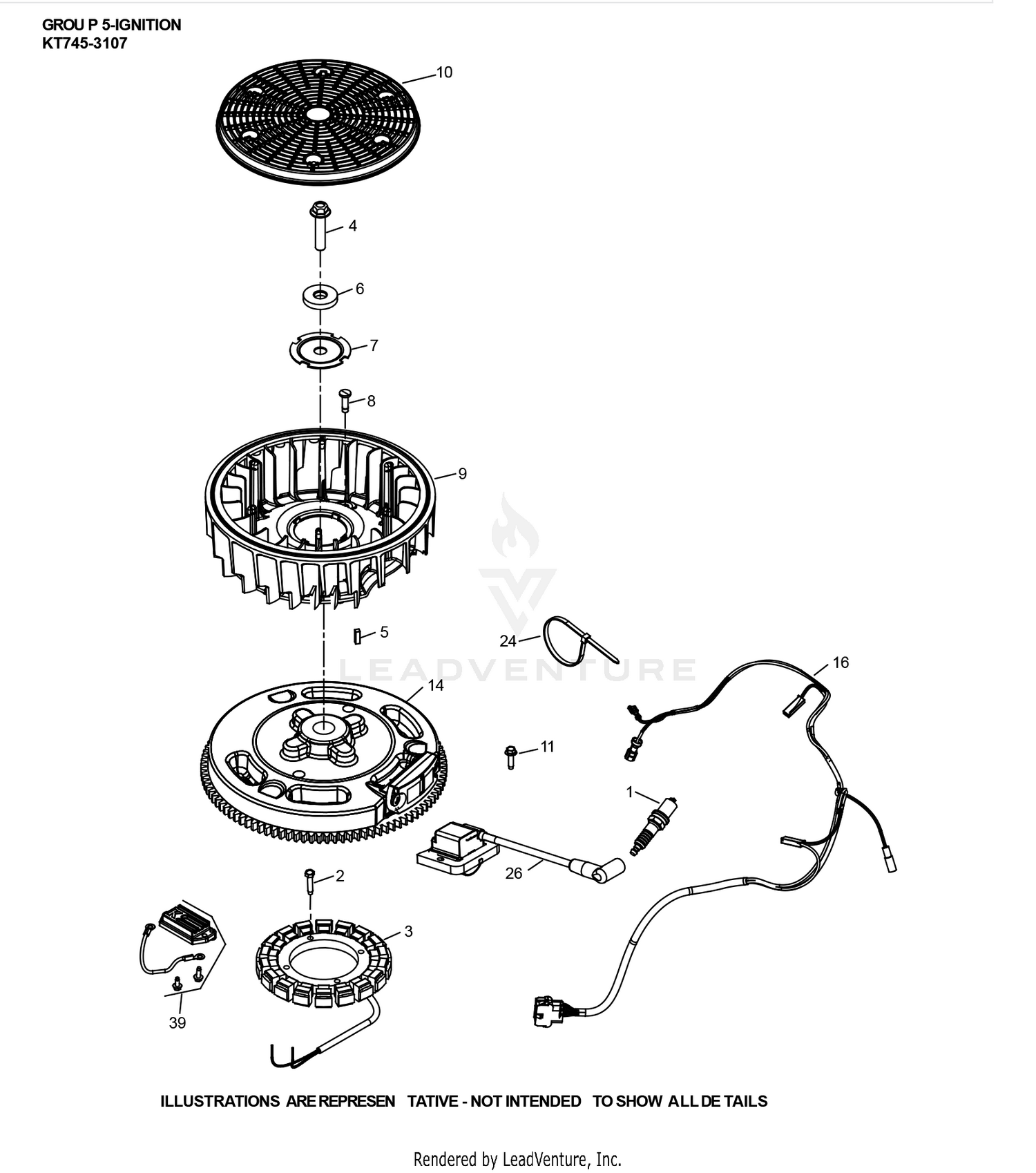 KT745-3107 Ignition & Charging