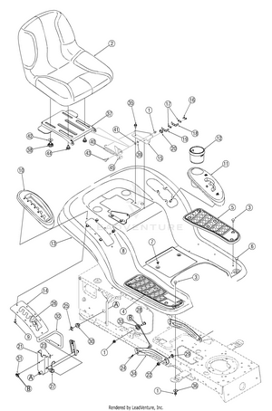 Bronco lawn tractor discount parts