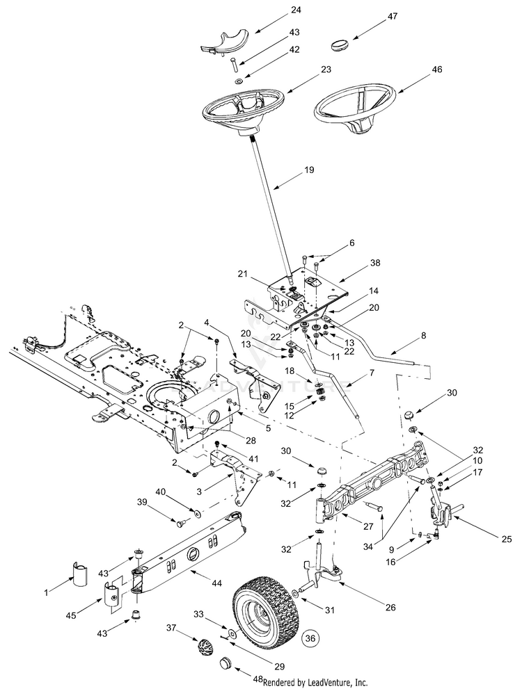 Ranch king 2024 riding mower parts