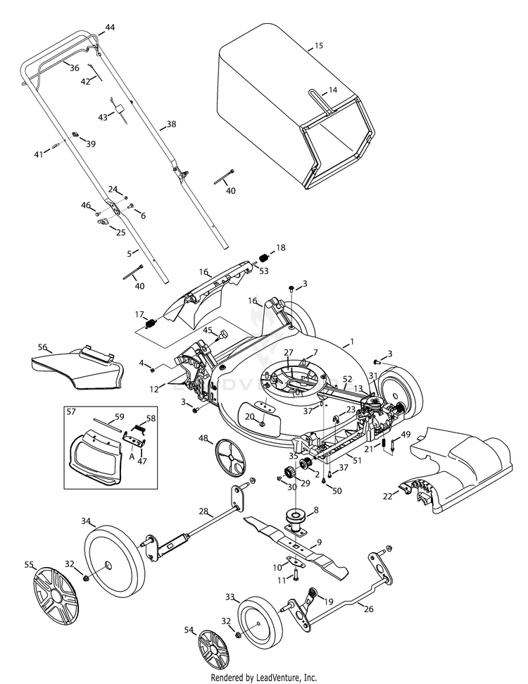 Brute lawn store mower parts