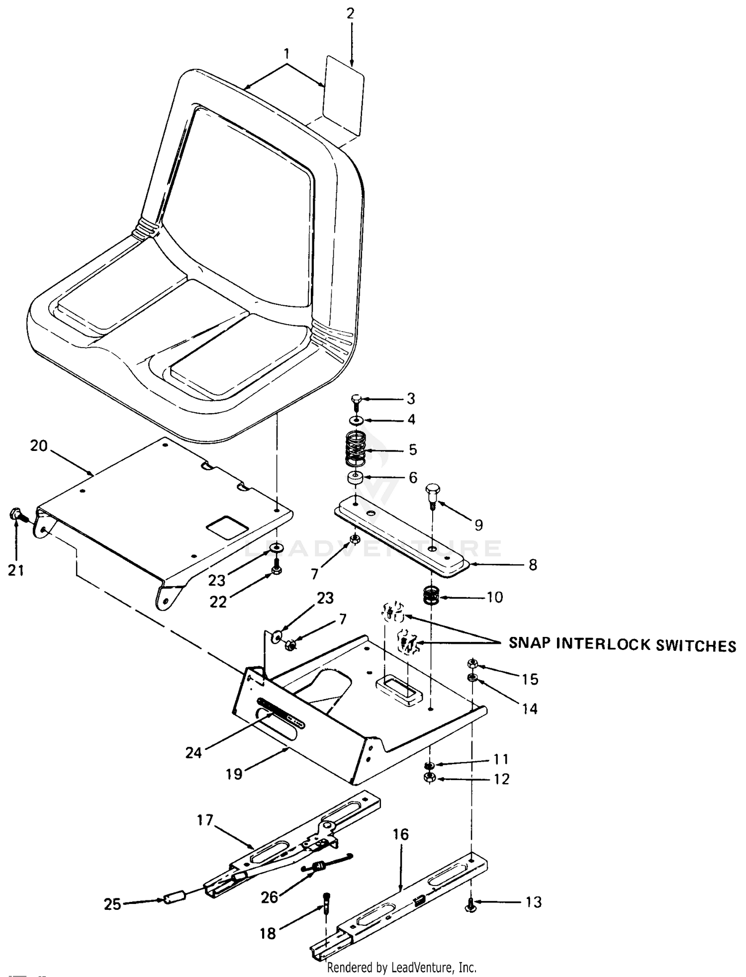 Seat & Track Assembly