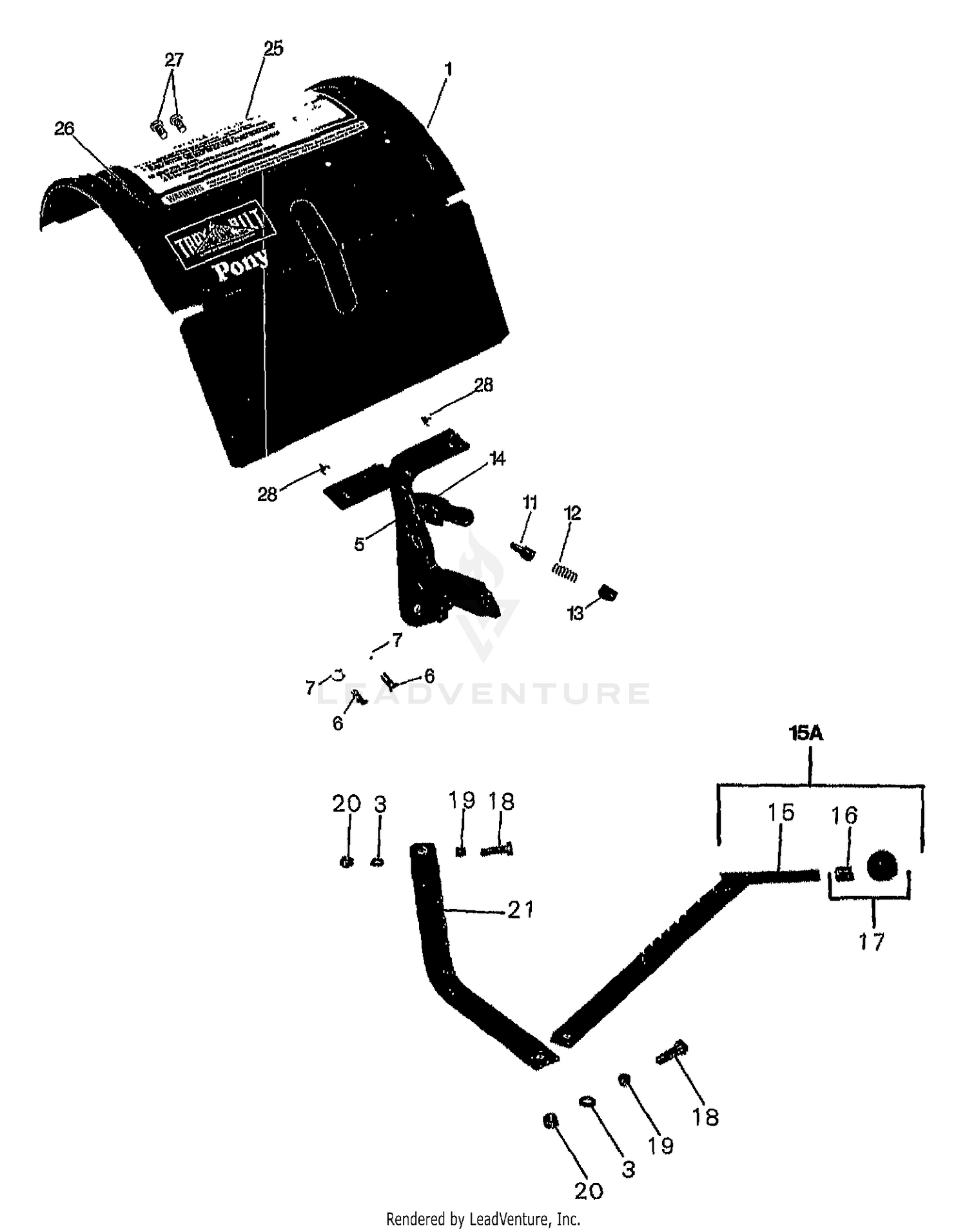 HOOD & DEPTH REGULATOR