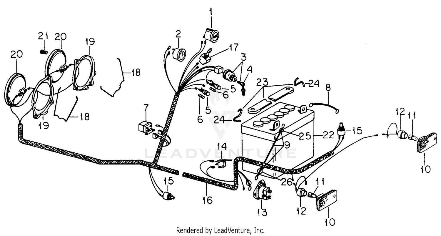 Electrical Wiring-SN 720000 & Up