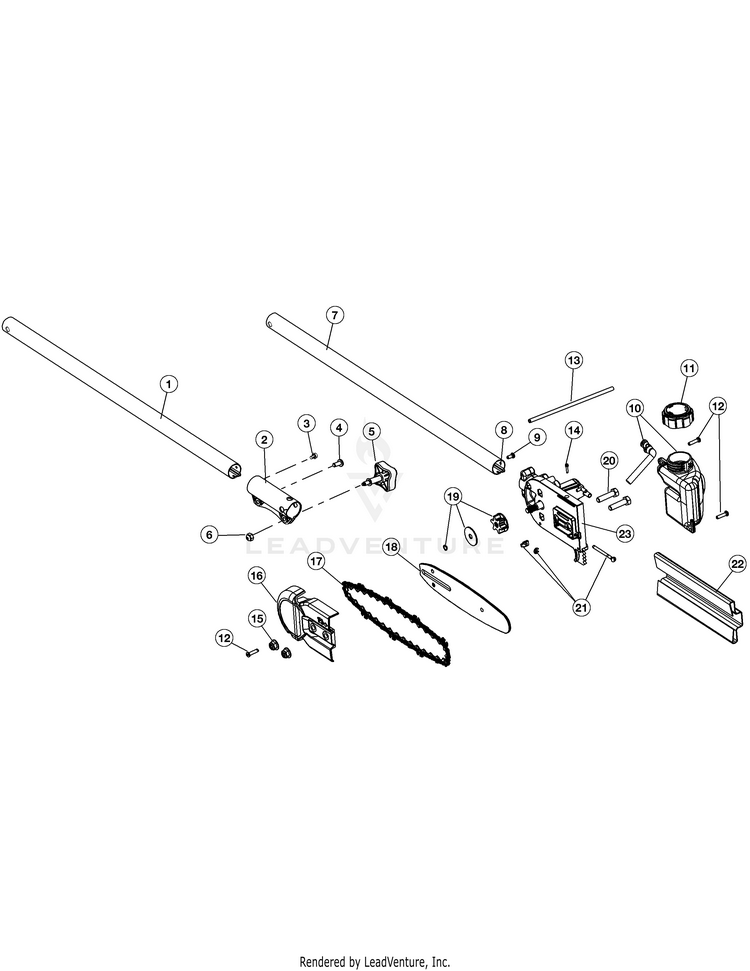 TrimmerPlus by MTD PS720R 41BJPSC954 41BJPSC954 PS720R Pole Saw