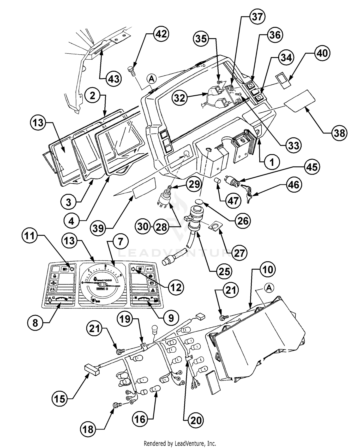 Electrical, Instrument Panel