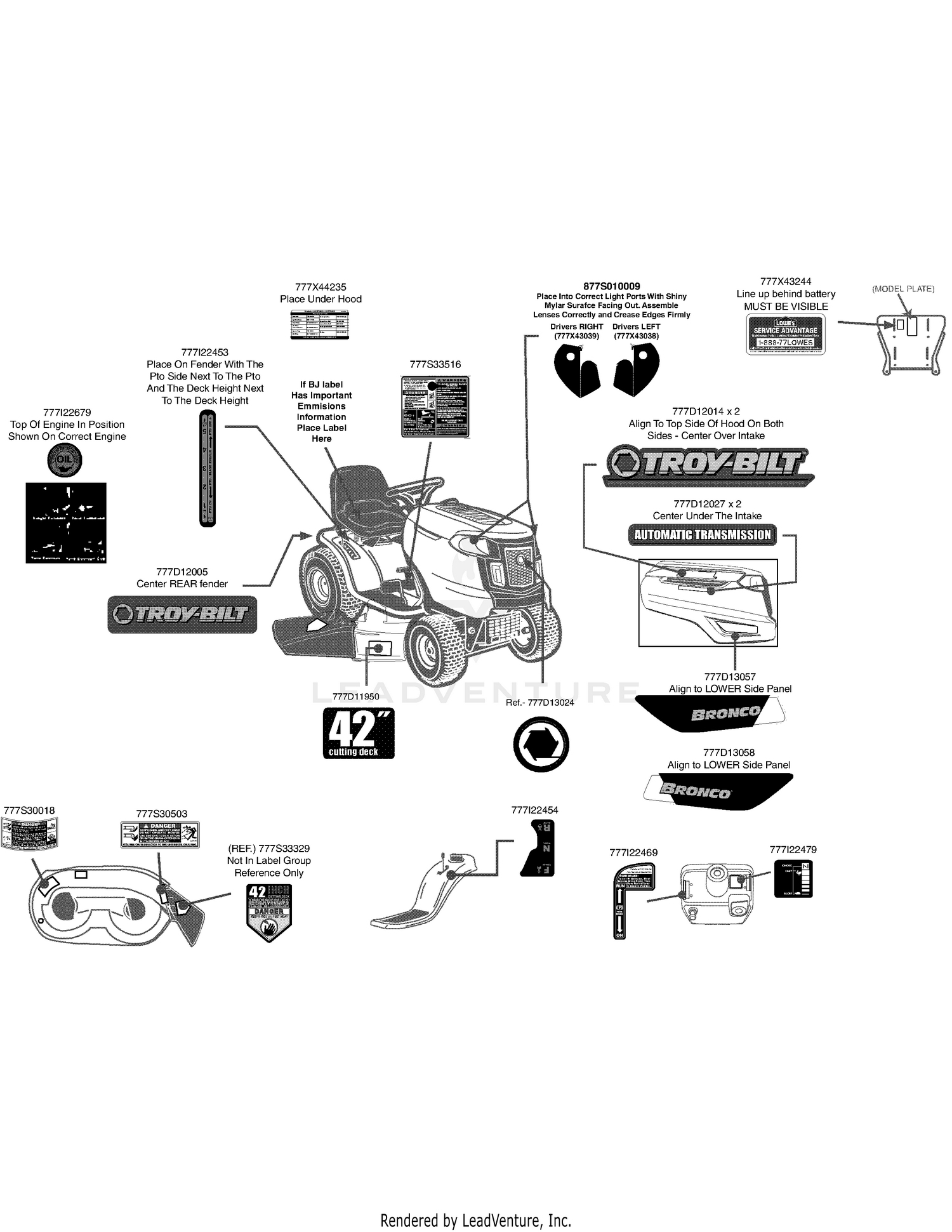 Assembly diagram
