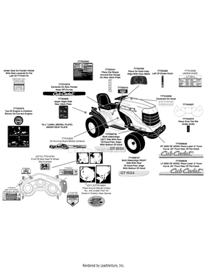 8TEN Antriebsriemen – Ersetzt MTD Cub Cadet 954-0349, Länge 200,7 Cm, Für Rasenmäher & Traktoren