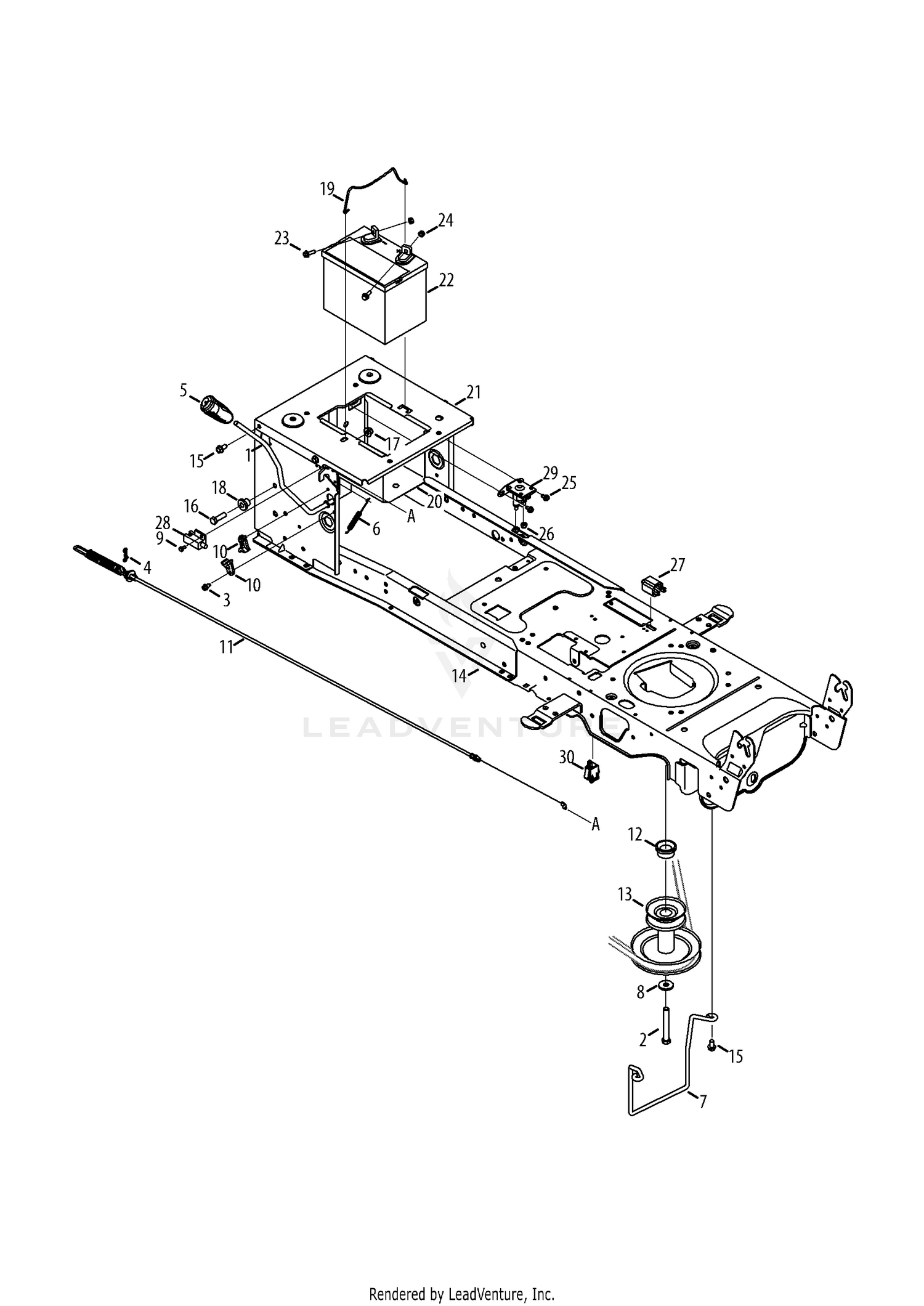 Manual PTO & Battery