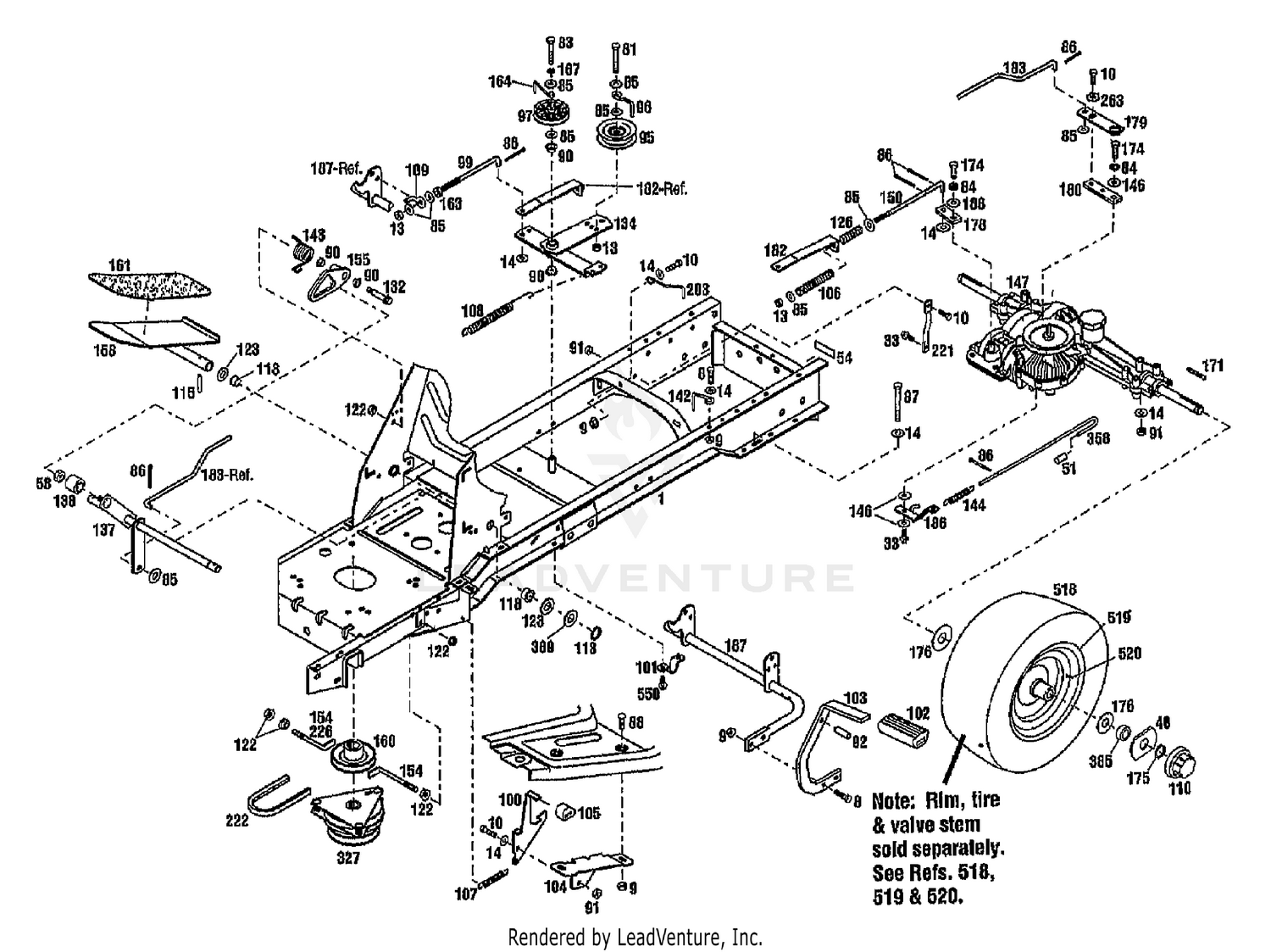 DRIVE & HYDRO ASSEMBLY