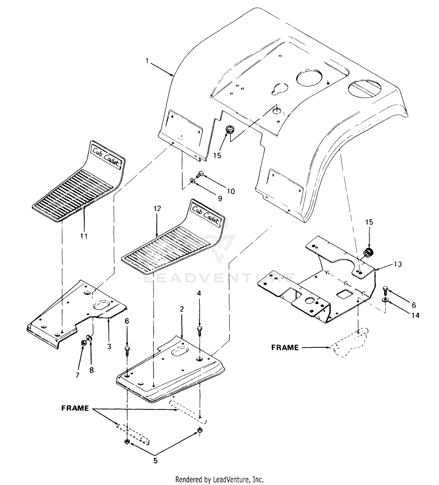 Fenders And Foot Rest