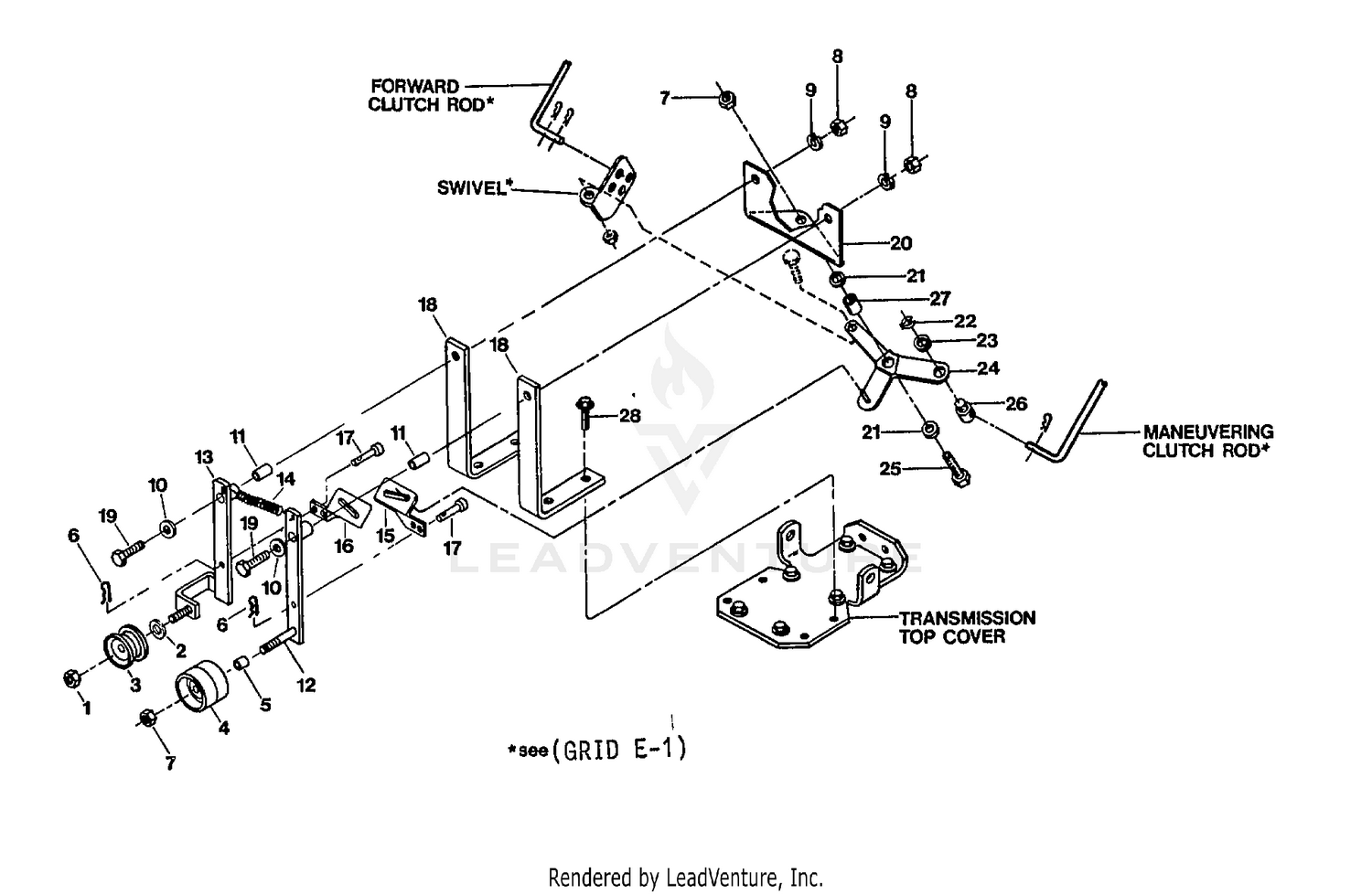 FORWARD/REVERSE IDLER ASSEMBLY