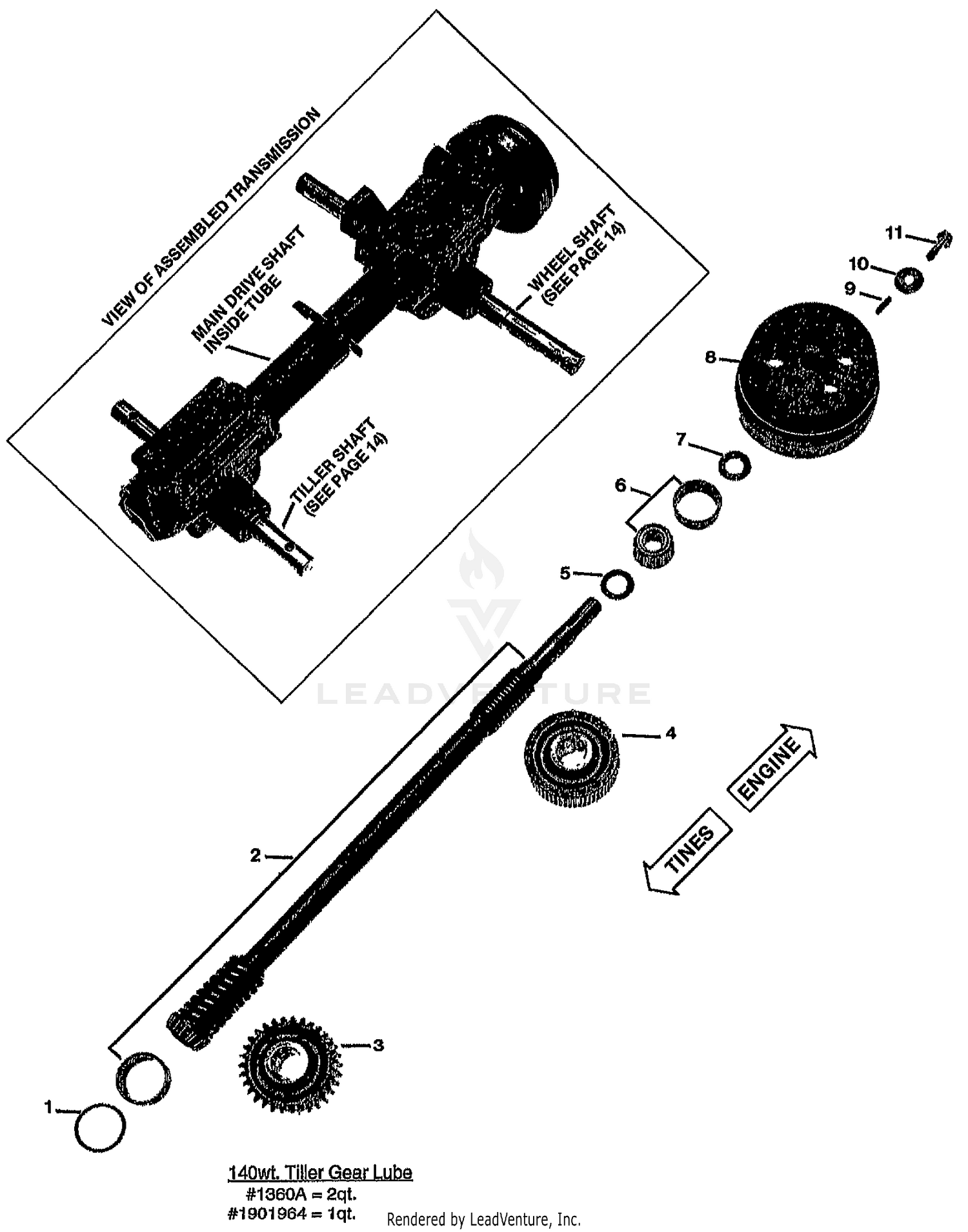 MAIN SHAFT ASSEMBLY