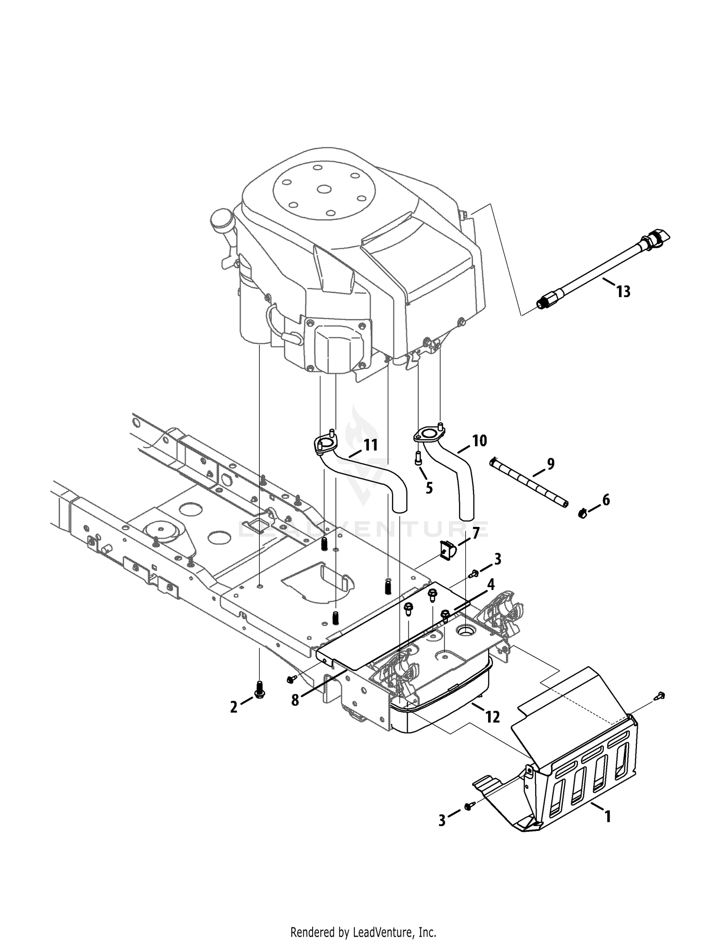 Cub cadet xt1 online motor