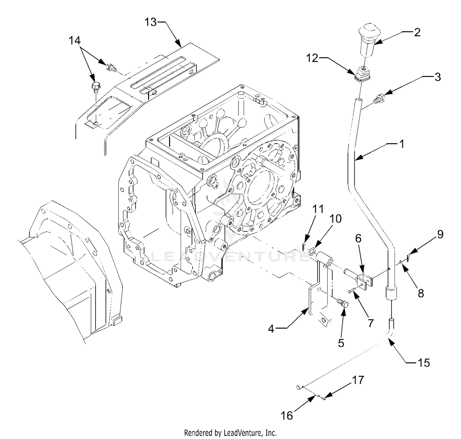 Main Shift Lever Group