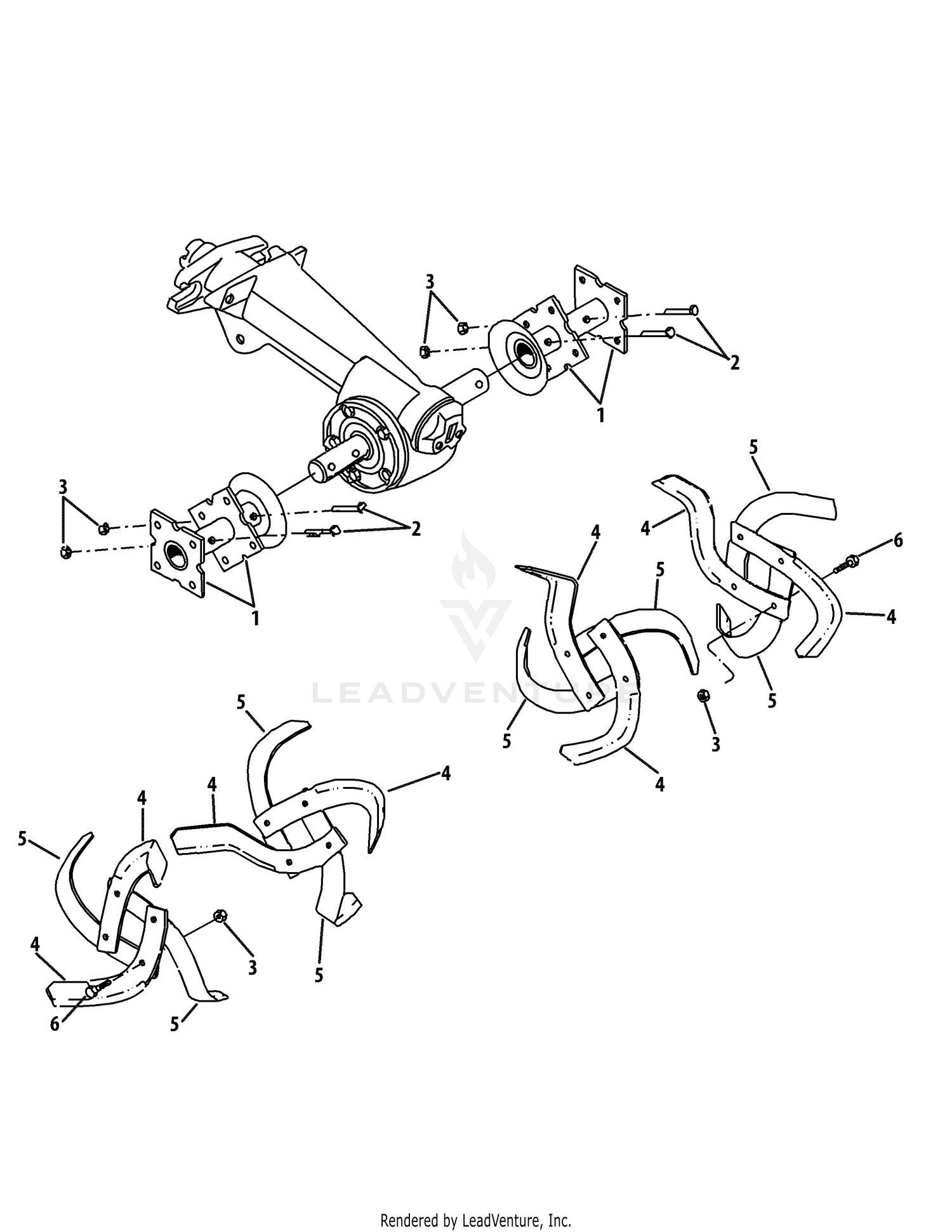 Bolo Tine Assembly