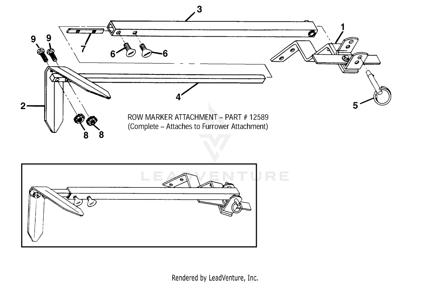 Row Marker Attachment - P/N 12589