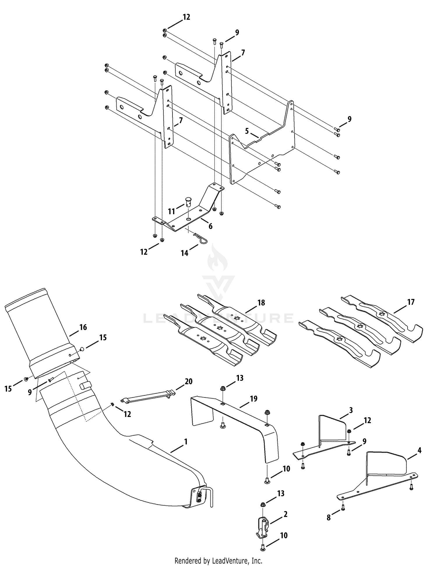 Cub cadet bagger deals parts