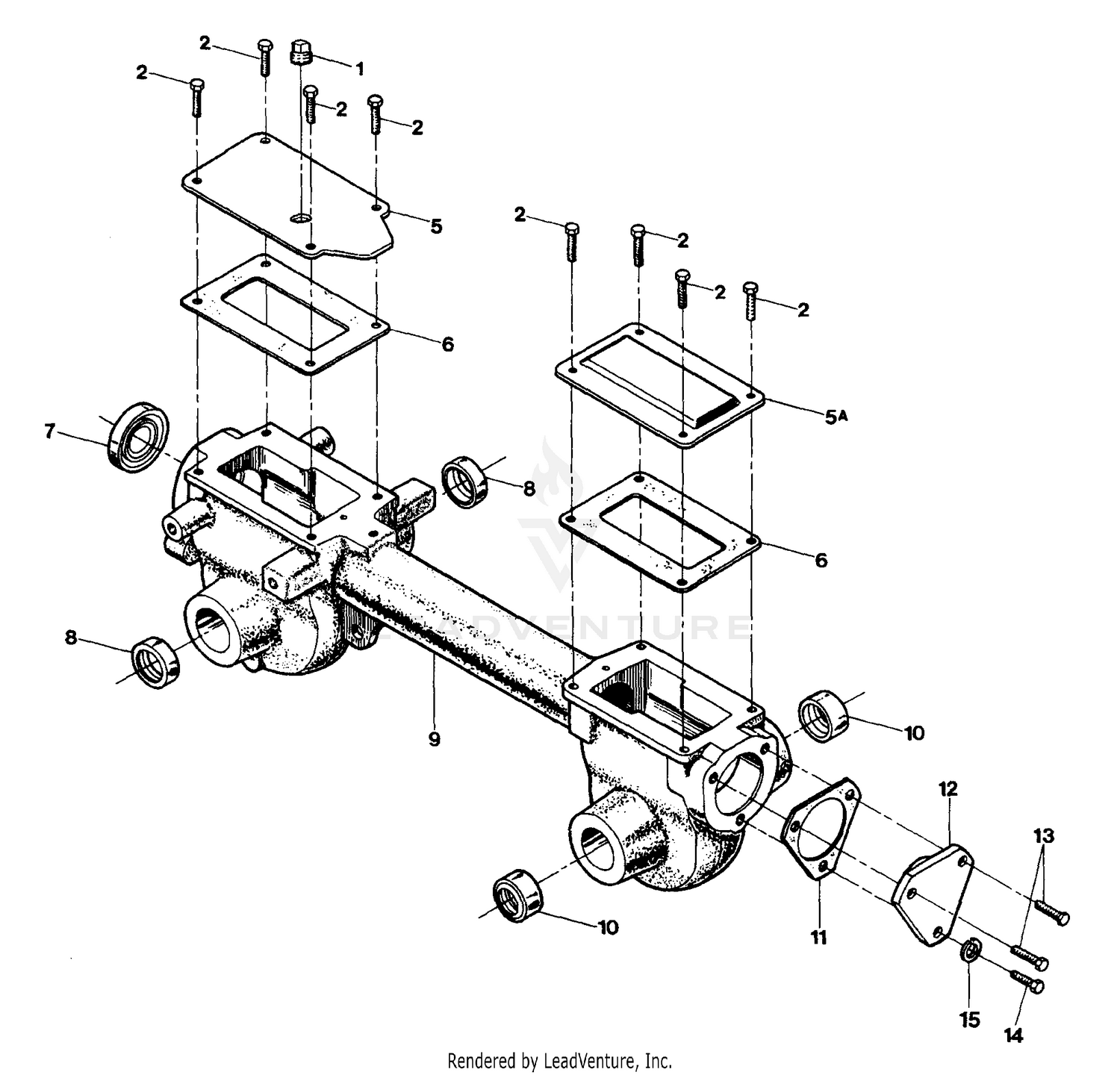 Transmission Housing, Covers, Seals, Gaskets And Plug