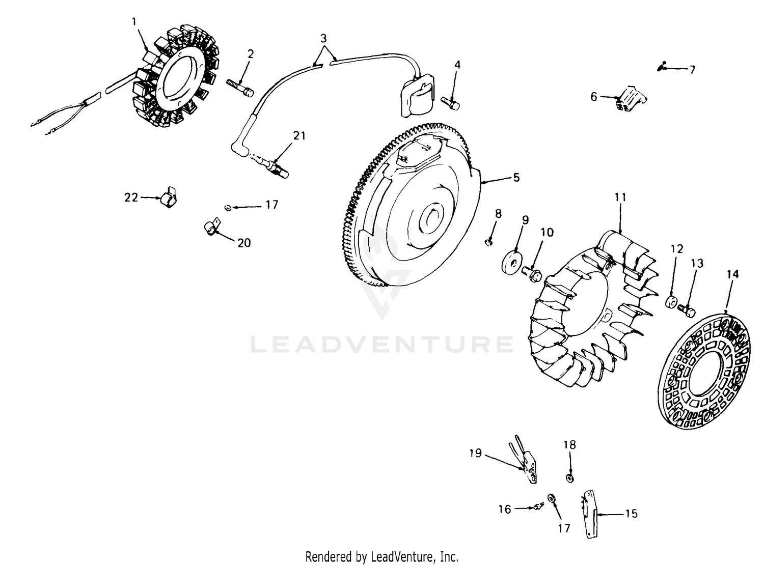 Ignition, Electrical And Flywheel