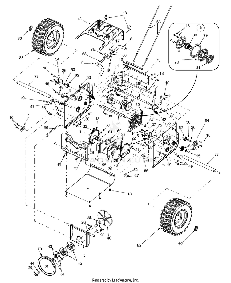 Troy-Bilt 10530 Polar Blast 10.5hp 30