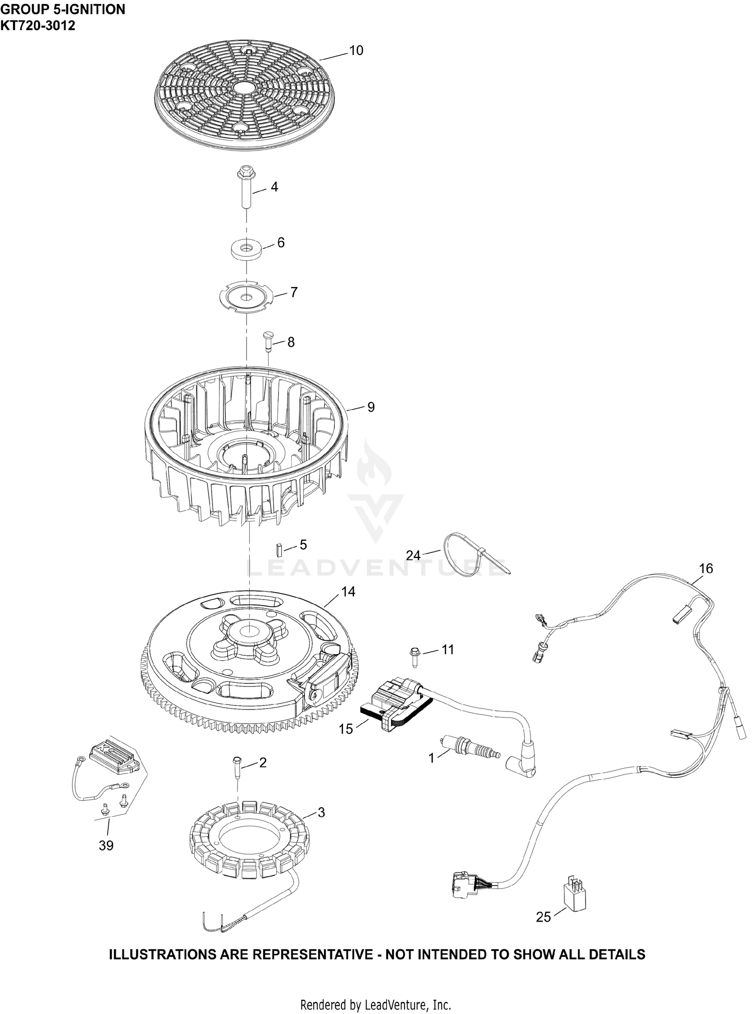 KT720-3012 Ignition & Charging
