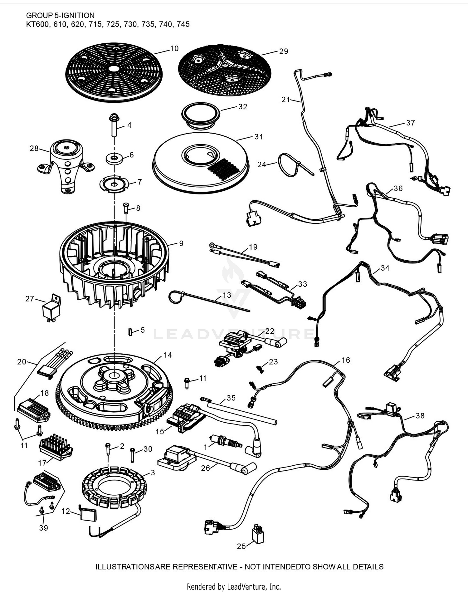 KT735-3104 Ignition & Charging