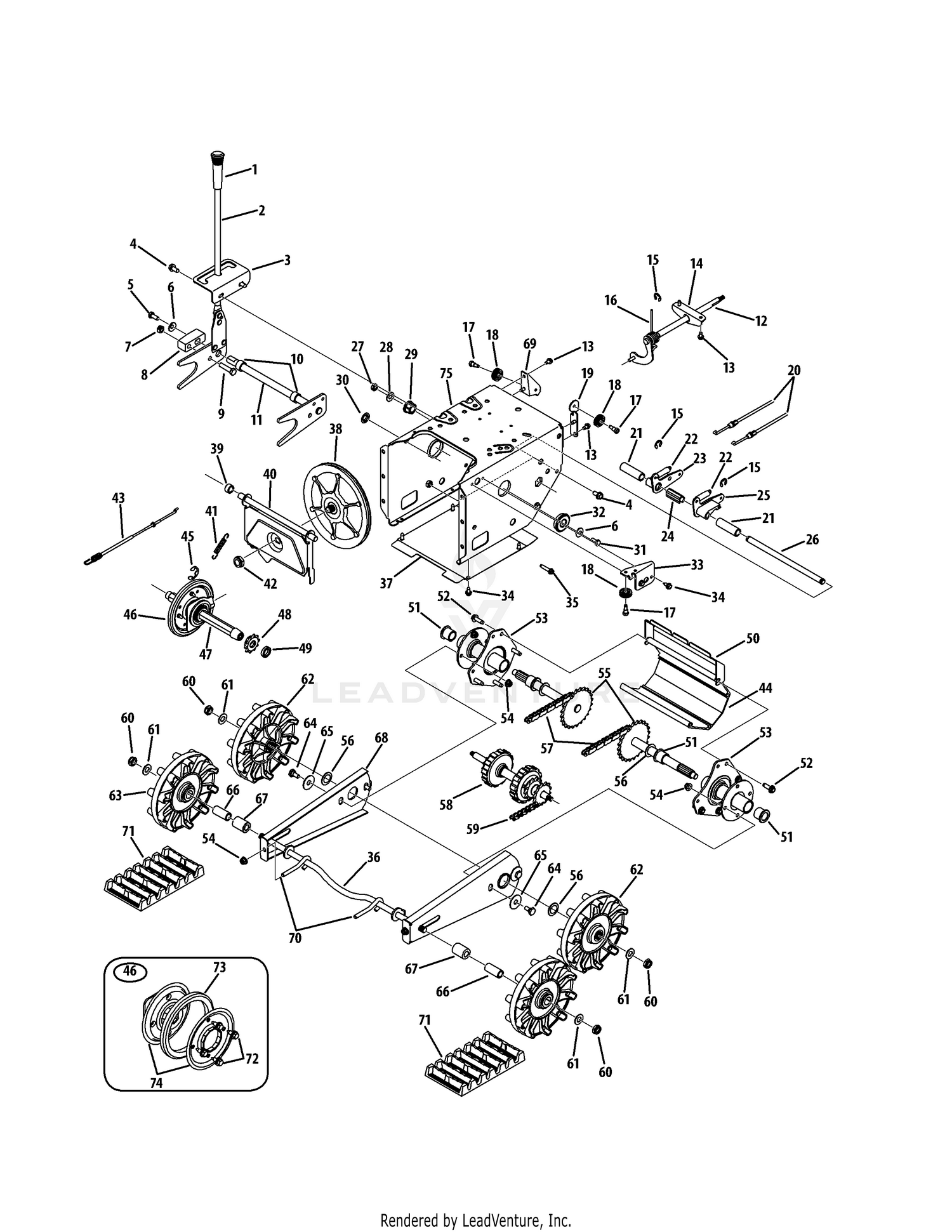 Transmission & Track System