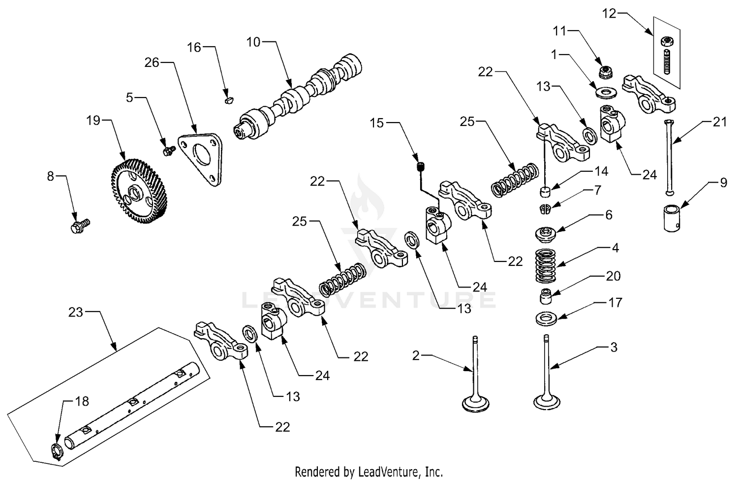 Camshaft And Valves