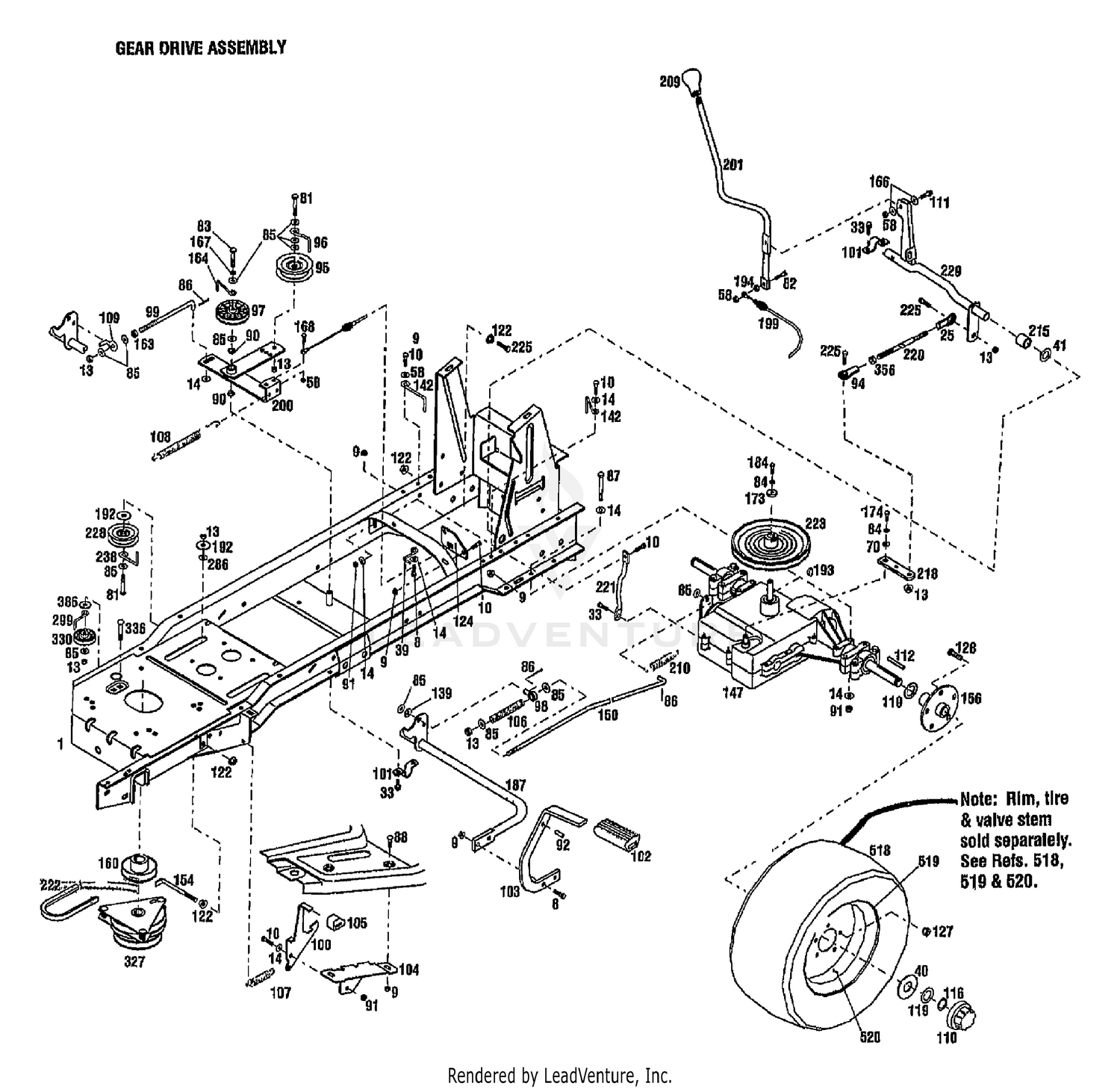 GEAR DRIVE ASSEMBLY