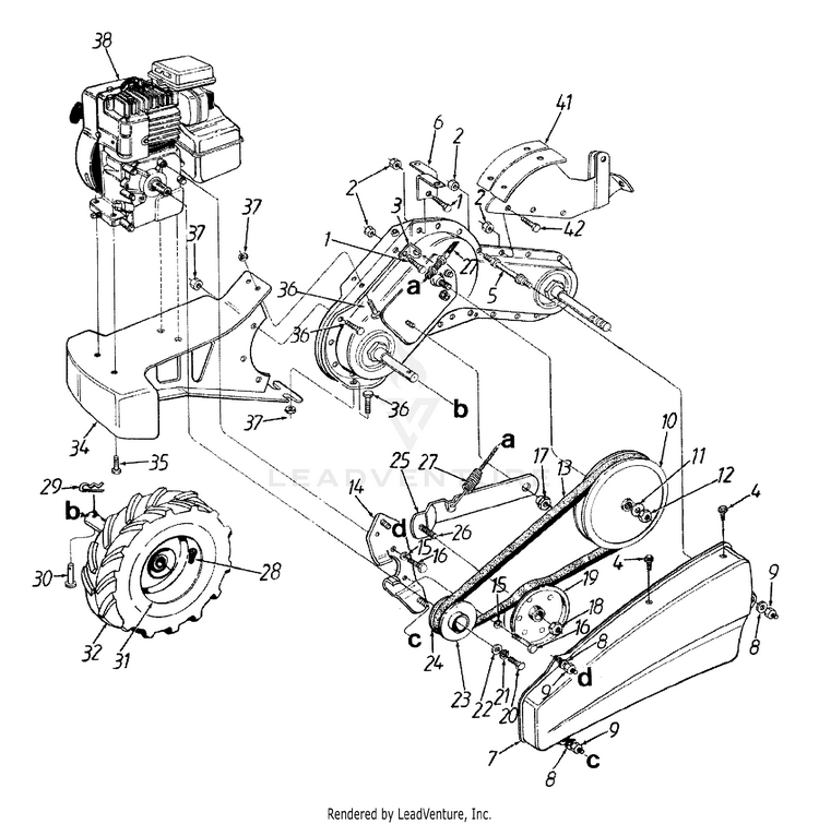 21A-400-190 Roto Boss 530 (1997) - PartsWarehouse