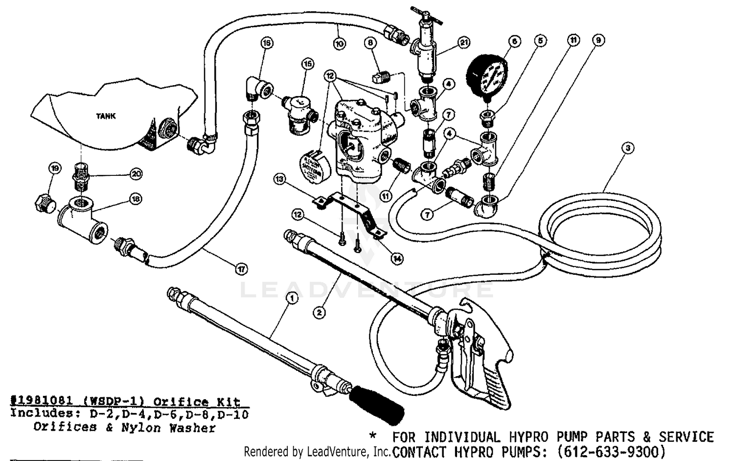 PUMP, HOSE ASSEMBLY